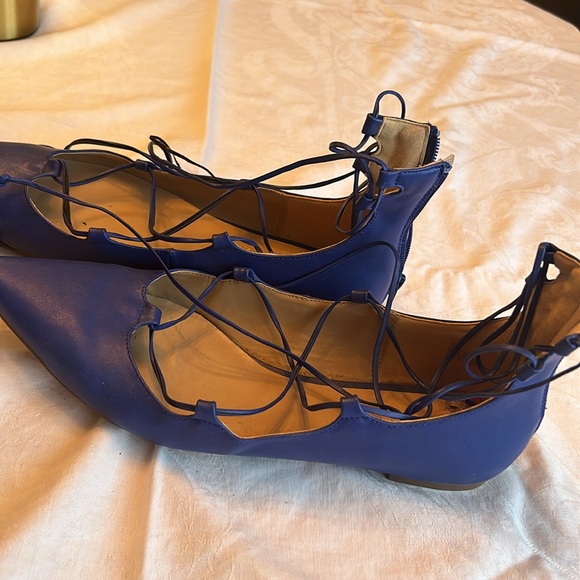 Madeline tie up Flats - Picture 2 of 6